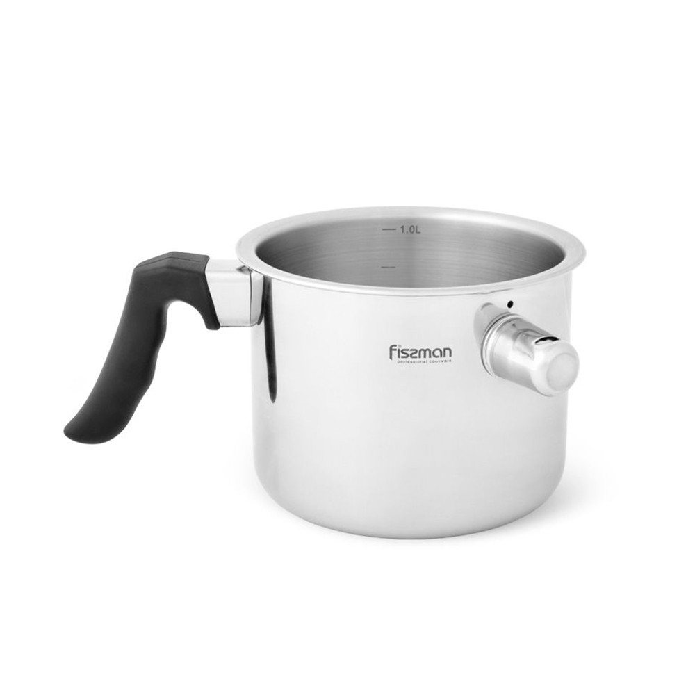 

Ковш с двойными стенками со свистком 1,1 л Fissman FS5125