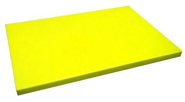 

Доска разделочная желтая 50x30x2 см Helios 7913