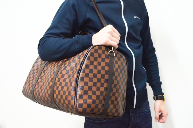 

Дорожная сумка из эко кожи ручная кладь LV