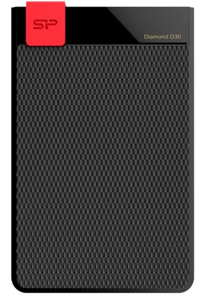 

Внешний накопитель жесткий диск Silicon Power 2.5" USB 3.2 1TB Diamond D30 защита IPX4 Black