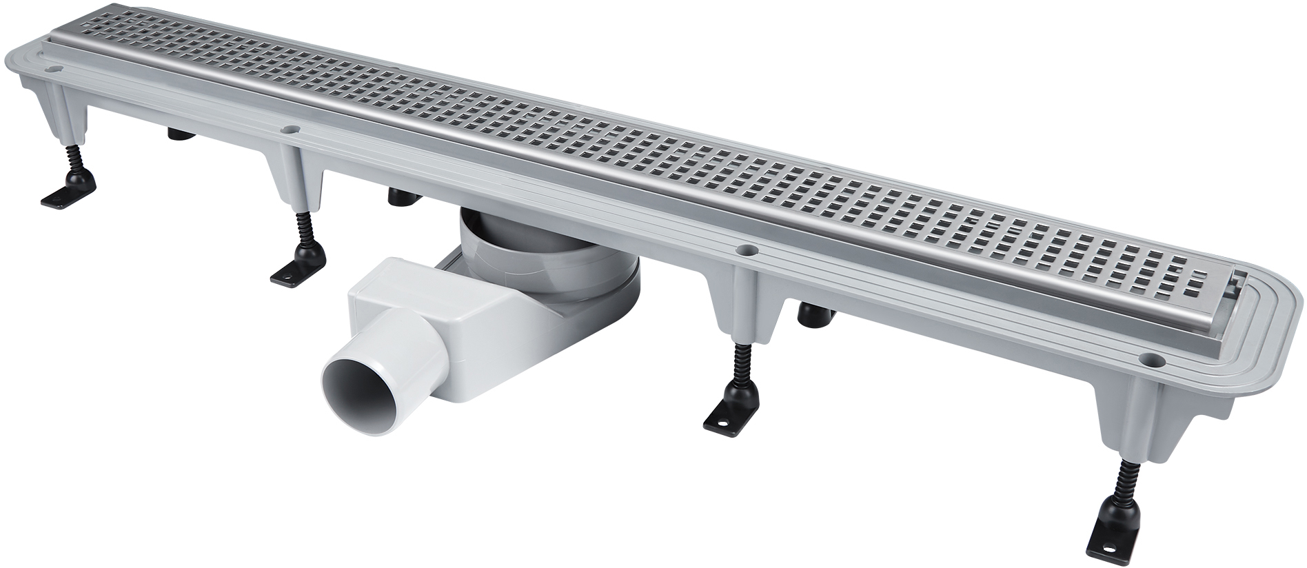 

Трап линейный QTAP Aquarius CRM50800304 с комбинированным затвором и нержавеющей решеткой