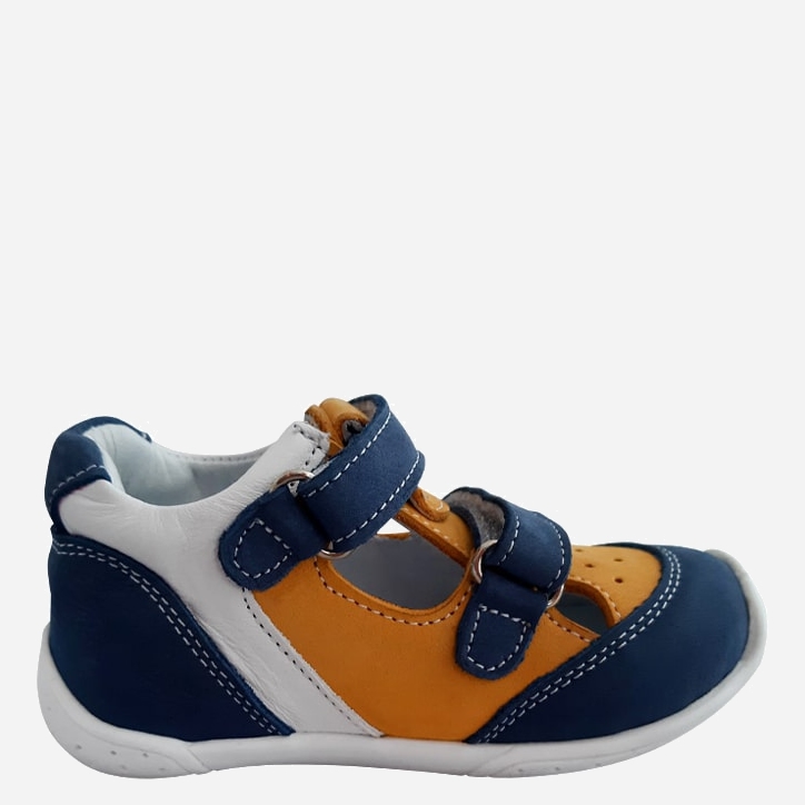 

Сандалии ортопедические Perlina 60YELLOW 21 13.5 см Синие с оранжевым