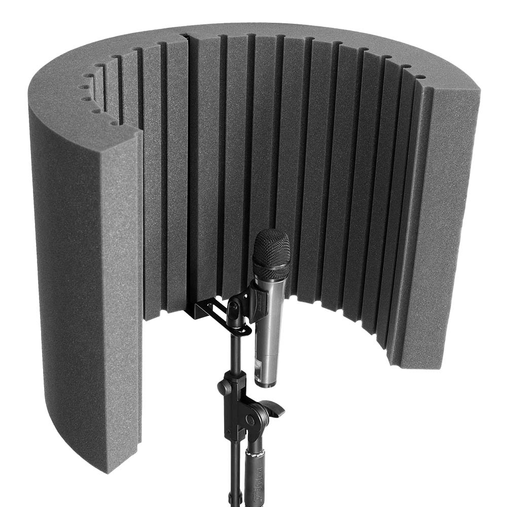 

Акустический экран для микрофона Ecosound Ecos Shiled 80 53х40 см Черный графит