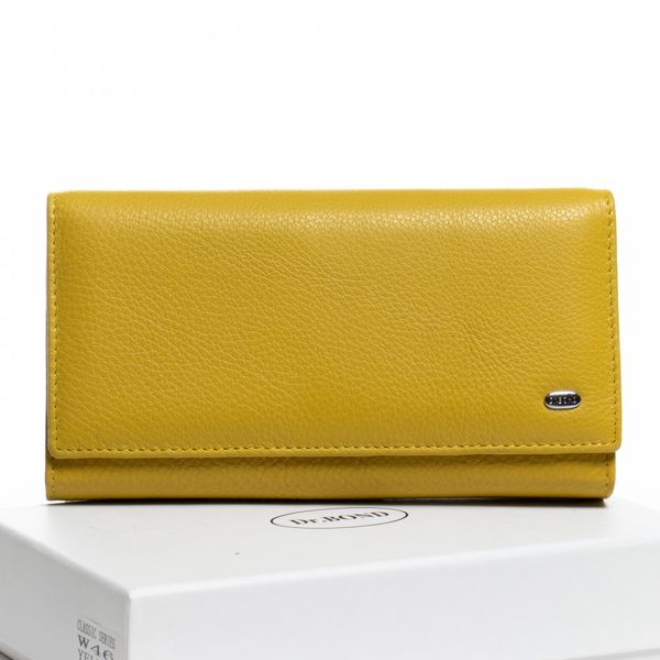 

Кошелек из натуральной кожи Classic DR. BOND W46 yellow