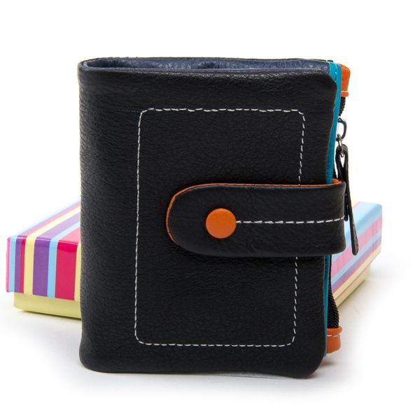 

Кошелек из натуральной кожи Rainbow DR. BOND WRN-1 black