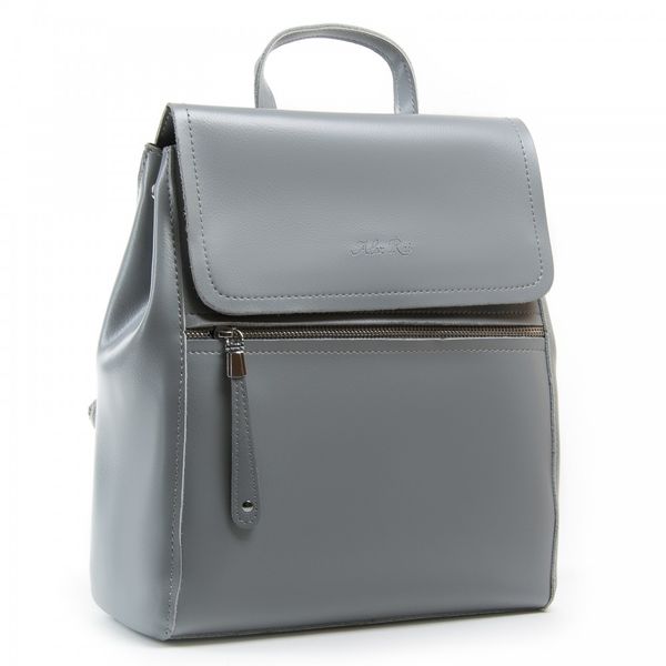 

Женский кожаный рюкзак ALEX RAI 1005 l-grey