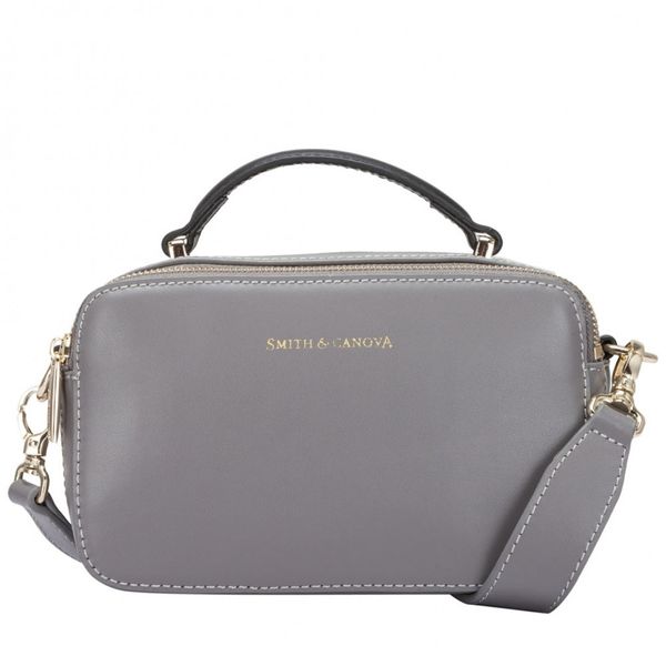 

Сумка из натуральной кожи Smith & Canova 92658 Josephine (Grey)