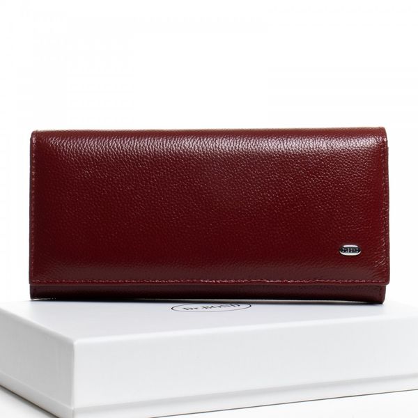 

Кошелек из натуральной кожи Classic DR. BOND W501-2 bordo