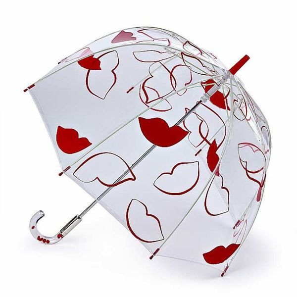 

Зонт-трость женский Lulu Guinness by Fulton L719 Birdcage-2 Fun Over Sized Lips