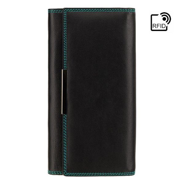 

Кошелек из натуральной кожи Visconti R11 Paloma c RFID (Black/ Rhumba)