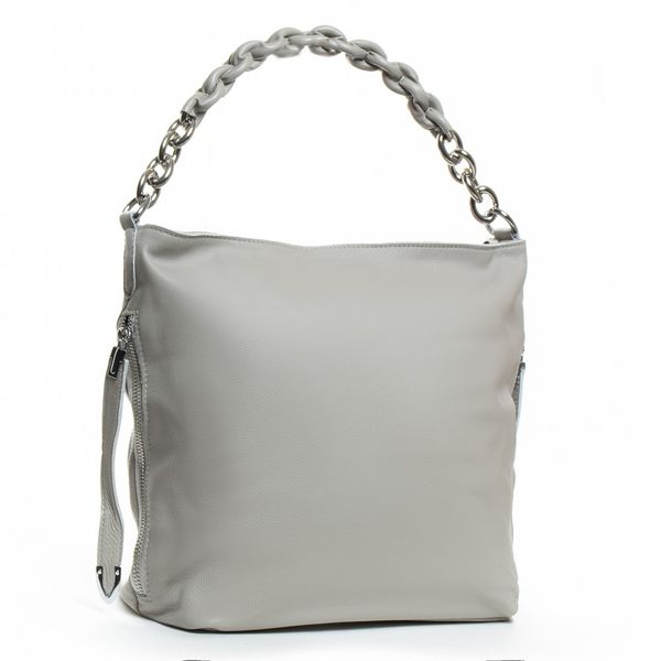 

Сумка из кожи ALEX RAI 07-03 8798-9 light-grey