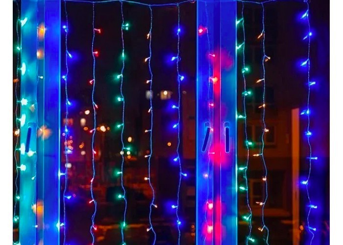 

Гирлянда электрическая штора RD RD-091 3х2м 192LED