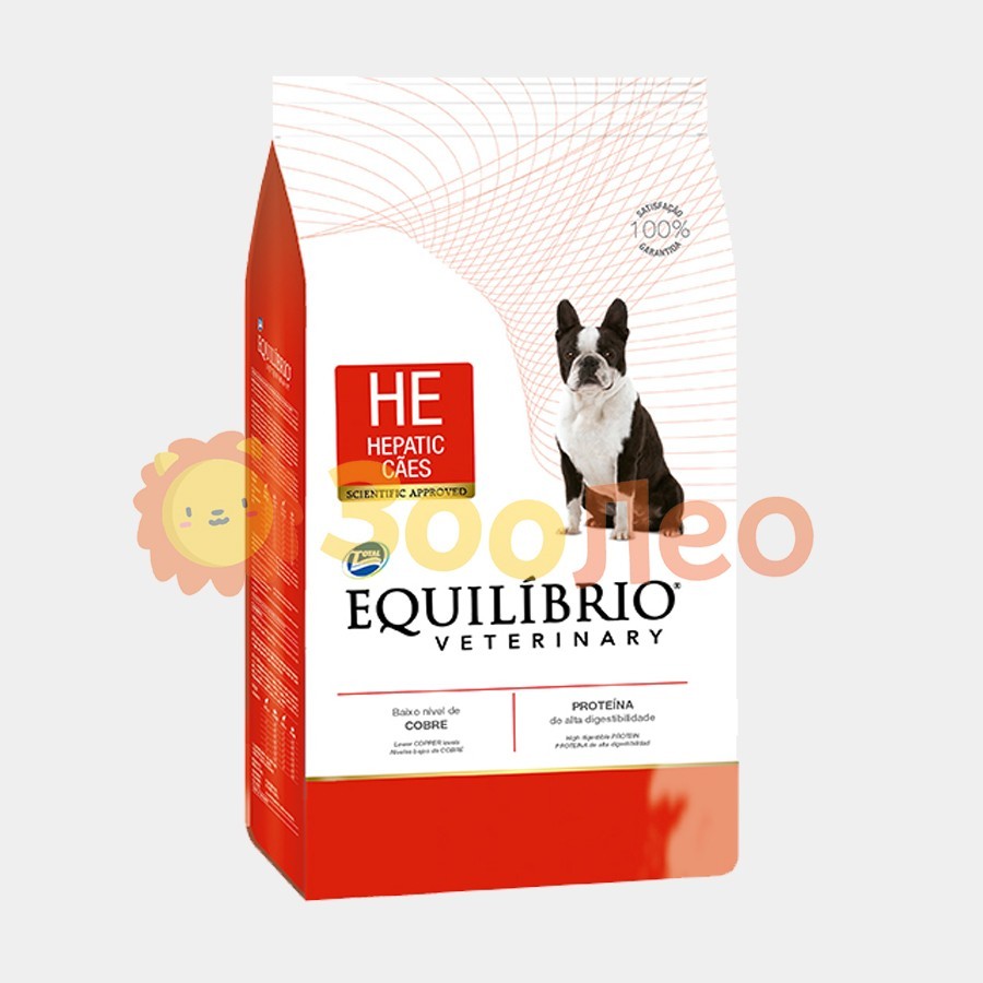 

Сухой корм Equilibrio Veterinary Dog Hepatic для собак при заболеваниях печени 7.5 кг