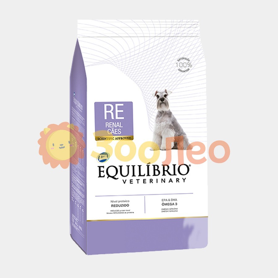 

Сухой корм Equilibrio Veterinary Dog Renal для собак при заболеваниях почек 2 кг