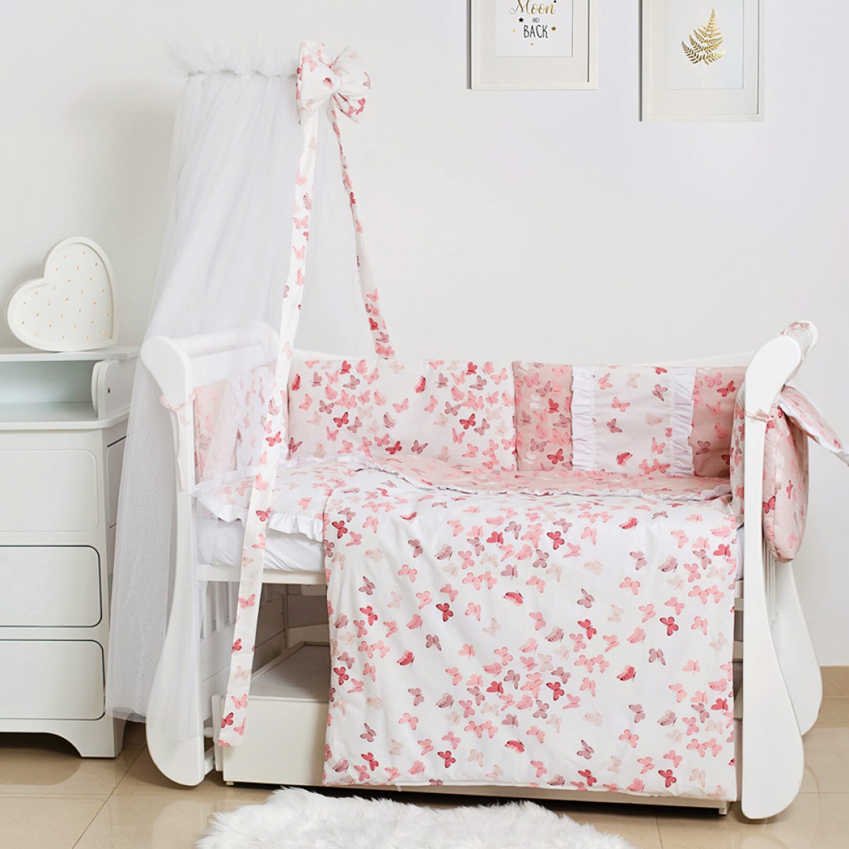 

Комплект постельного белья Twins Romantic Spring 8 ел. (4024-TR-08)