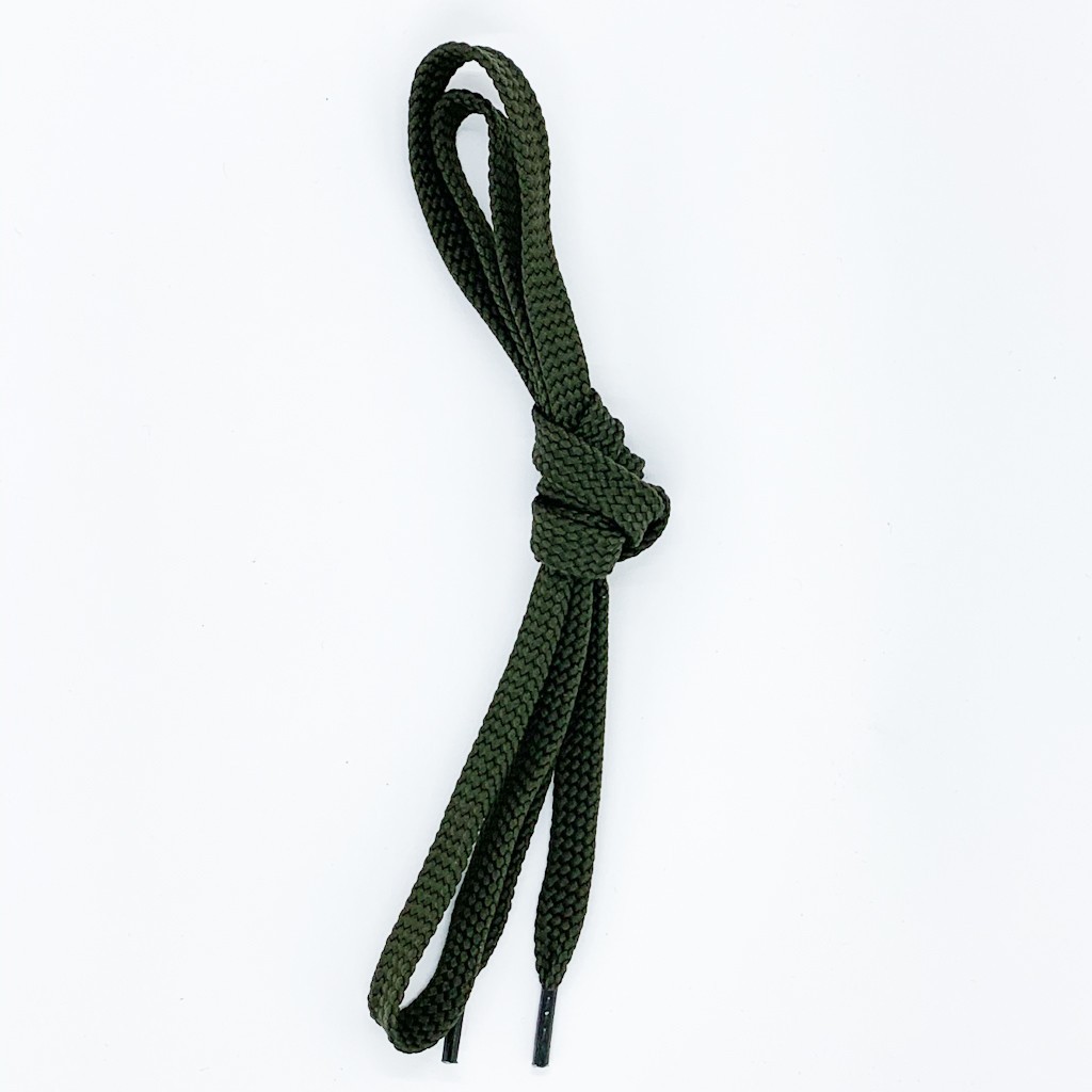 

Шнурки для обуви Плоские Оливковые - 120 см