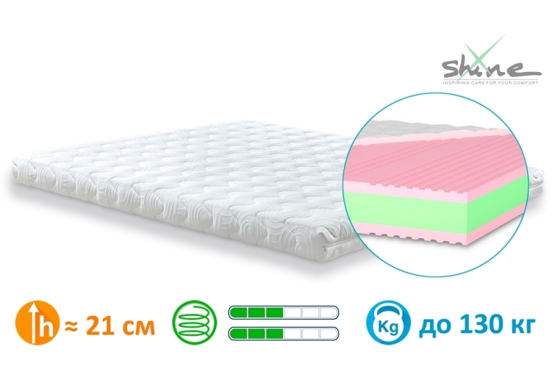 

Матрас ортопедический Matroluxe Жасмин 80x200 см