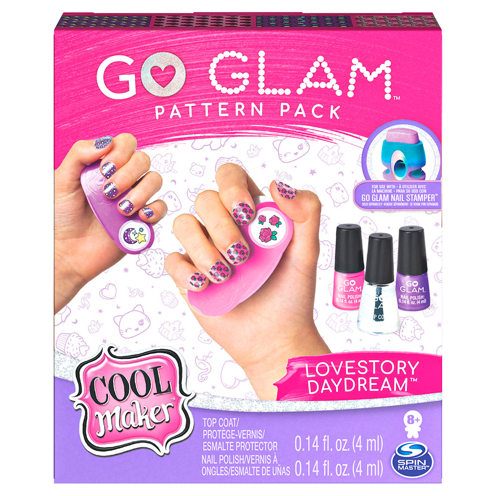 

Cool Maker: набор для нейл арта c бирюзовым лаком Go GLAM