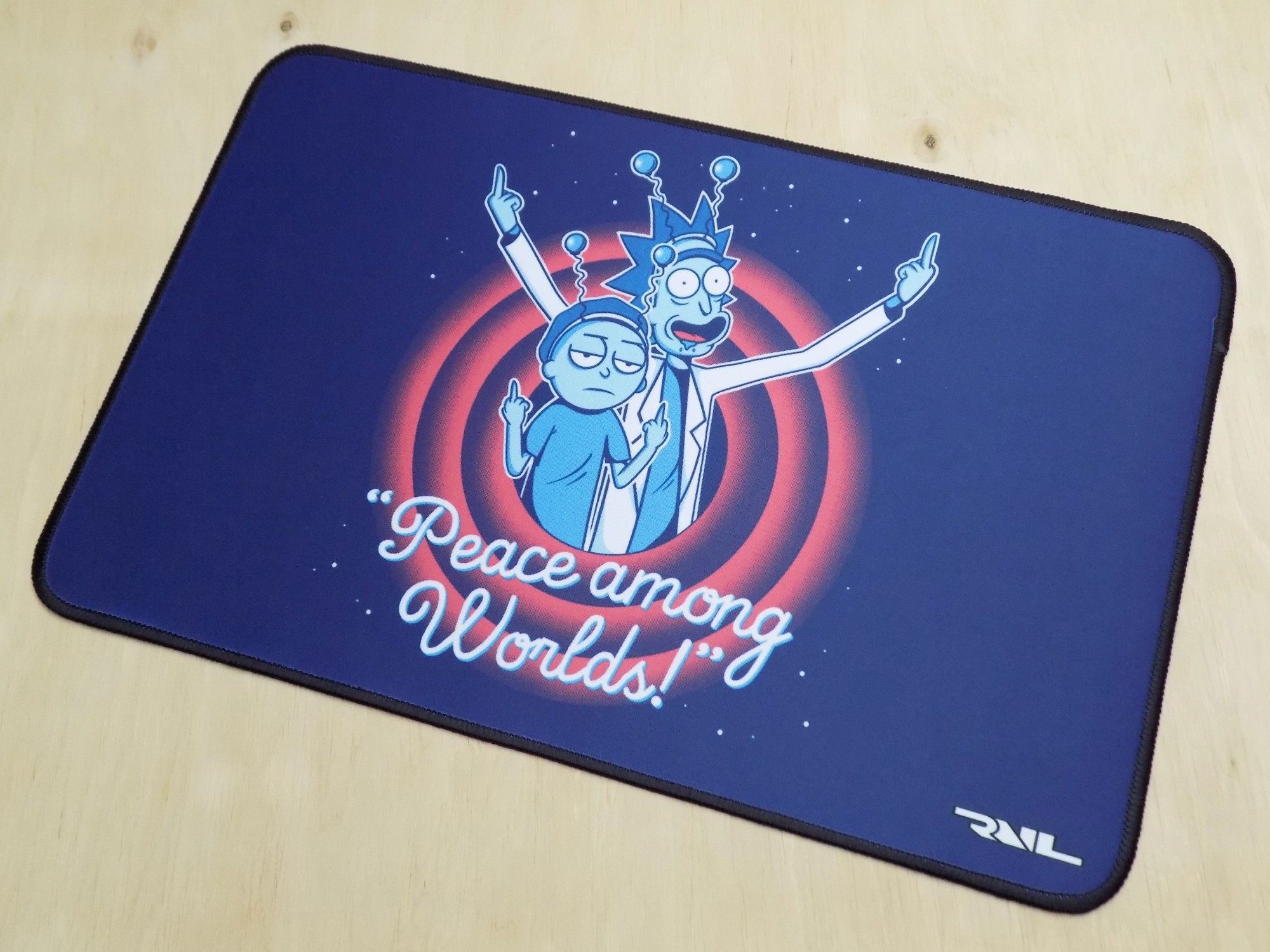 

Коврик для мыши Без бренда Rick and Morty