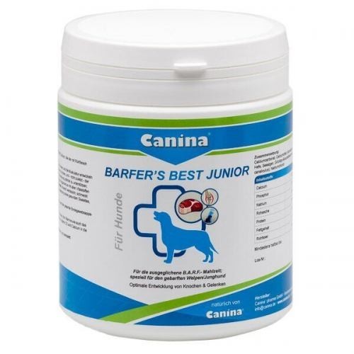 

Вітамінно-мінеральний комплекс для цуценят та молодих собак Canina «Barfers Best Junior» 850 г