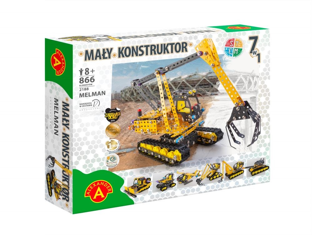 

Конструктор Alexander Maly Konstruktor Melman 7 в 1 (21882)