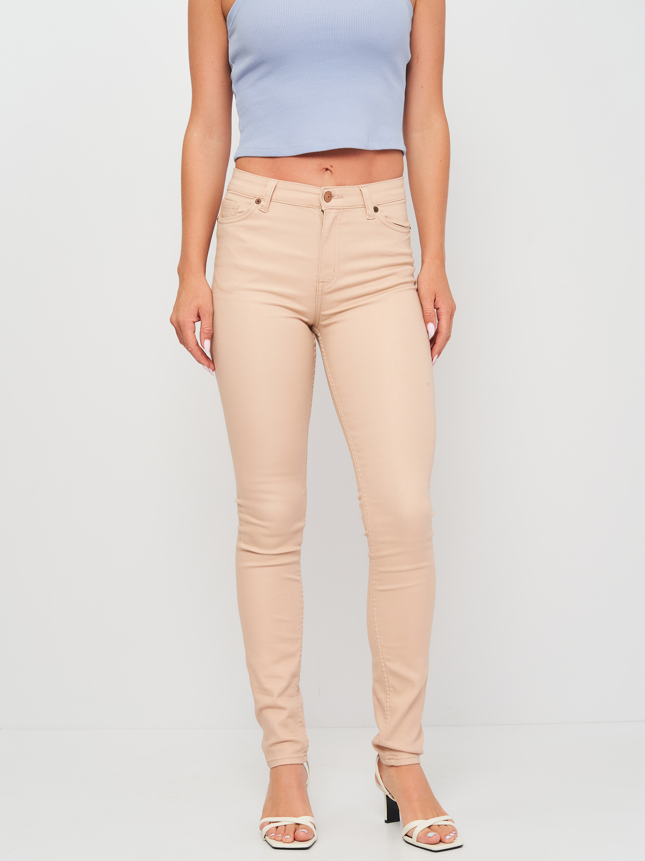 

Джинсы H&M 7254231  Бежевые, Джинсы H&M 7254231 36 Бежевые
