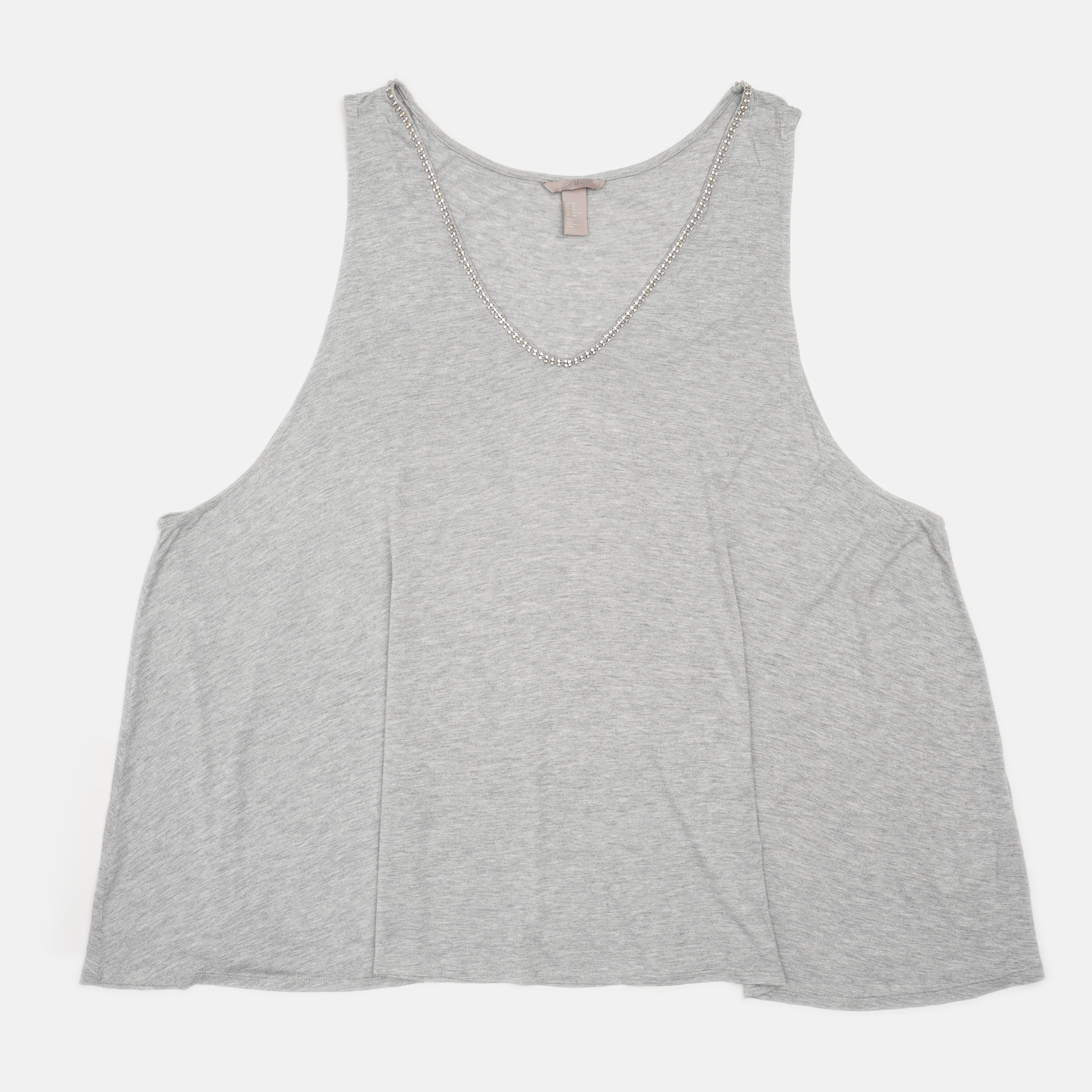 

Майка H&M 20982466  Серая, Майка H&M 20982466 4XL Серая