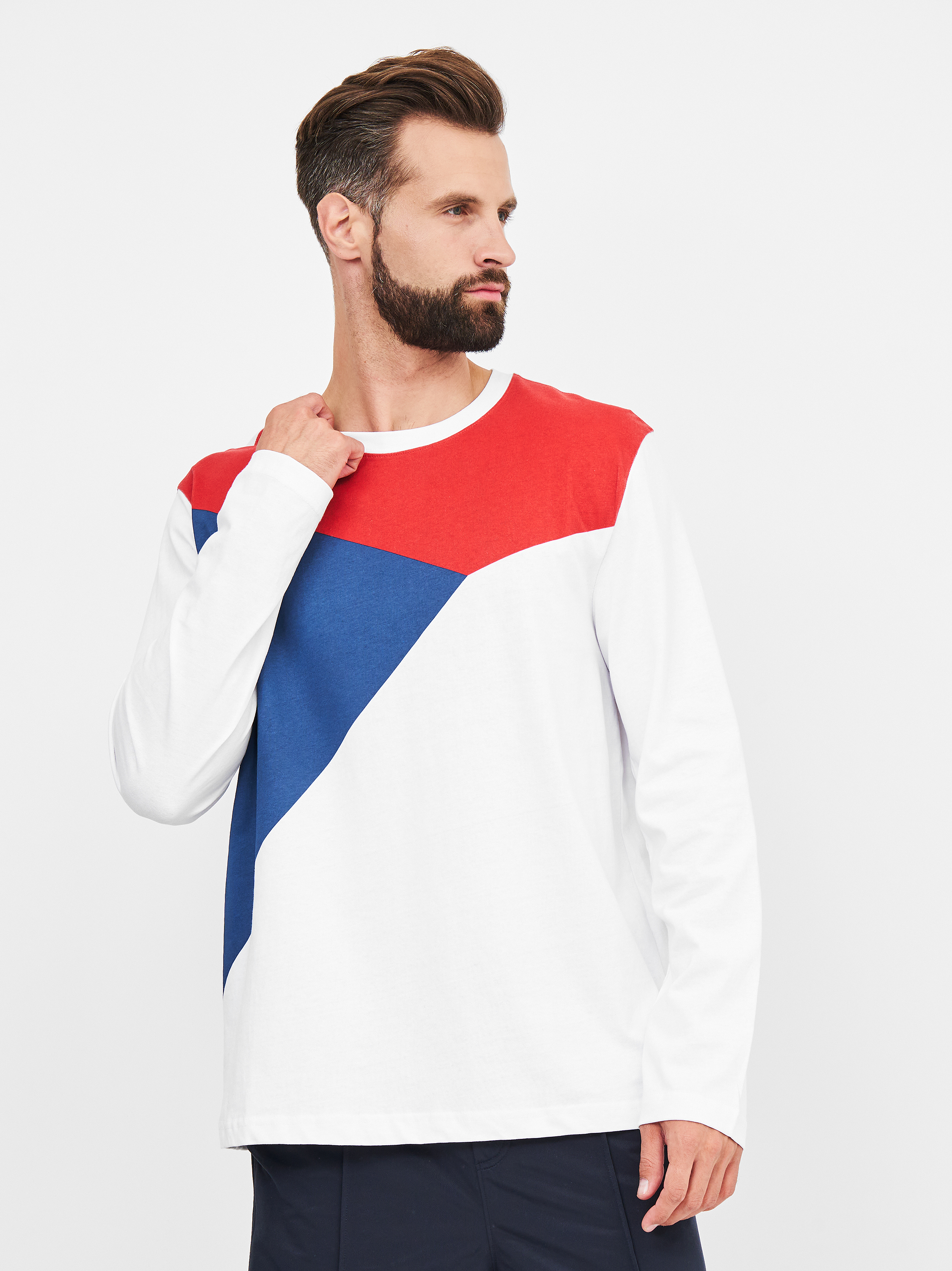 

Лонгслив H&M 8672925 L Белый