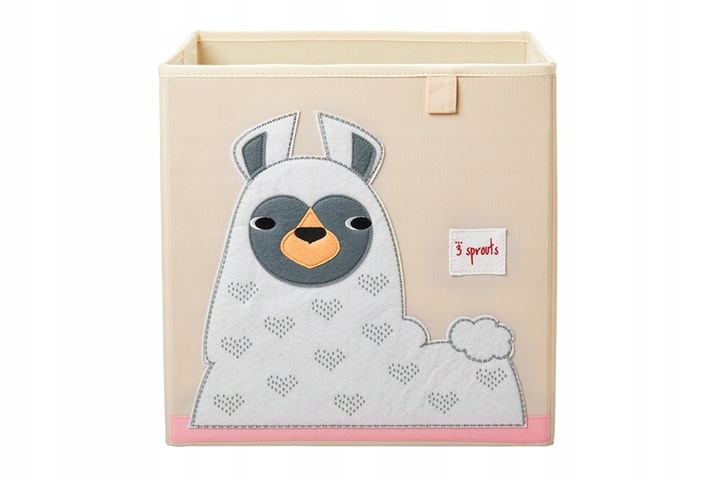 

Корзина для игрушек 3 Sprouts Лама (IBXLLM)