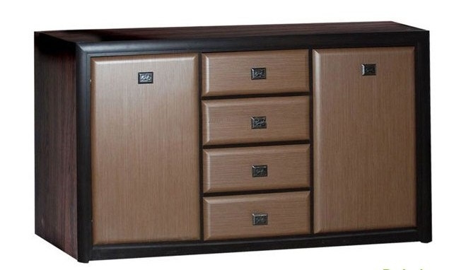 

Комод Gerbor Коен МДФ KOM2D4S 150х93,5х40 венге магія/штрокс темний