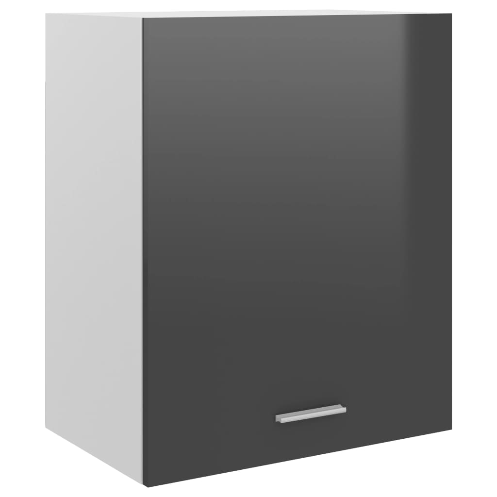 

Глянцевий верхній модуль Shumee сірий ДСП 50x31x60 см 801267