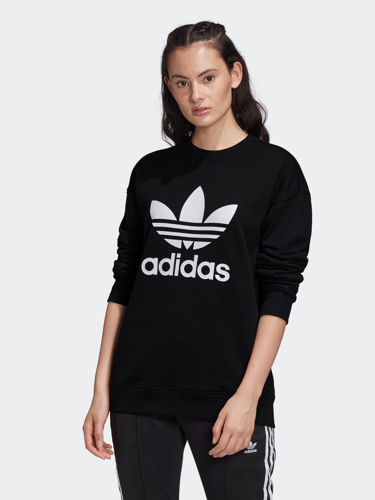 

Свитшот Adidas Trf Crew Sweat FM3272 / (42) Black, Свитшот Adidas Trf Crew Sweat FM3272 M/L (42) Black