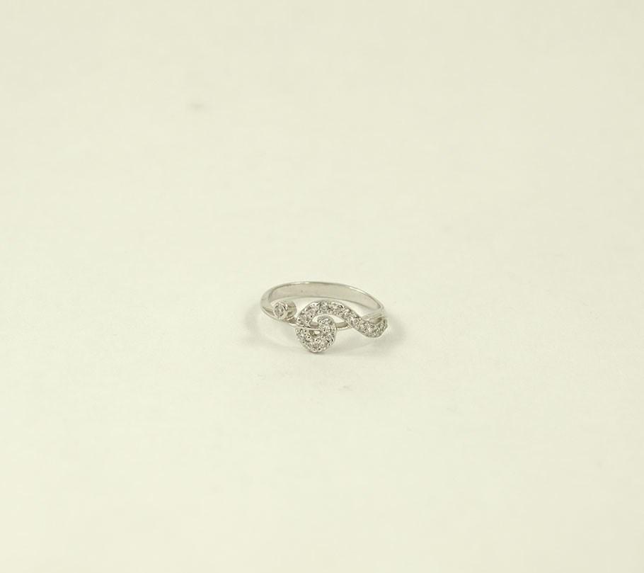 

Кольцо скрипичный ключ Maxi Silver 8746 SE, размер 18.5