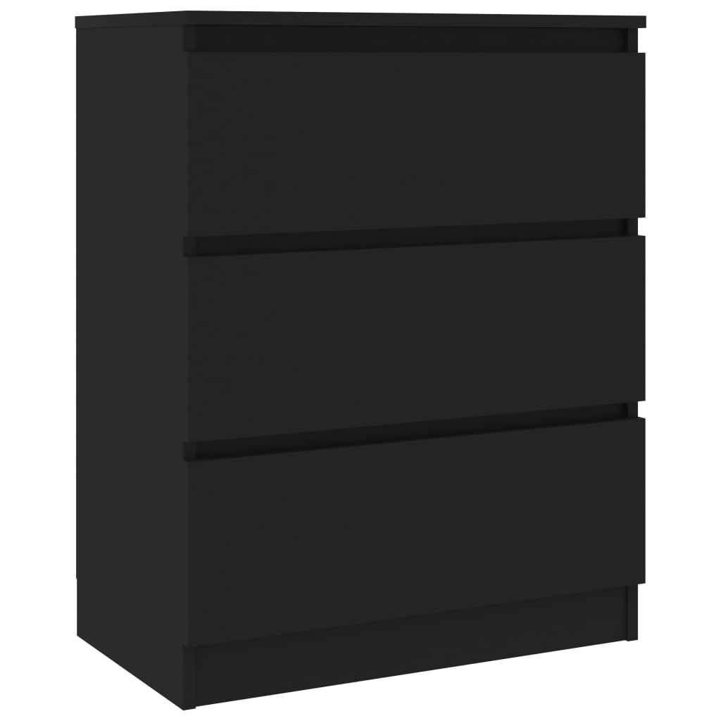 

Комод Shumee чорний ДСП 60 x 35 x 76 см 801383