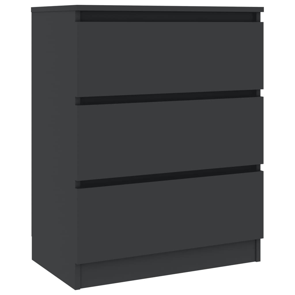 

Комод Shumee чорний ДСП 60 x 35 x 76 см 801384