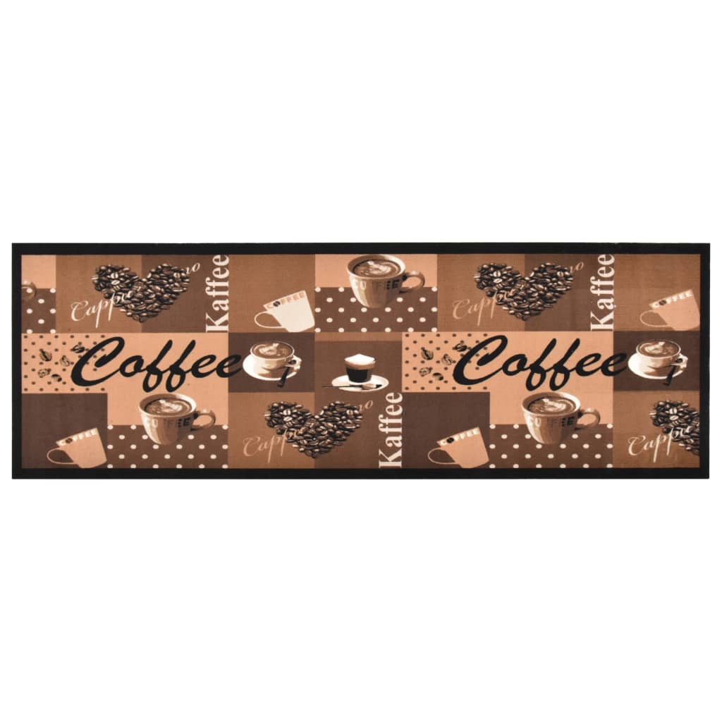 

Кавовий килимок для кухні Shumee коричневий 45x150 см. 315970