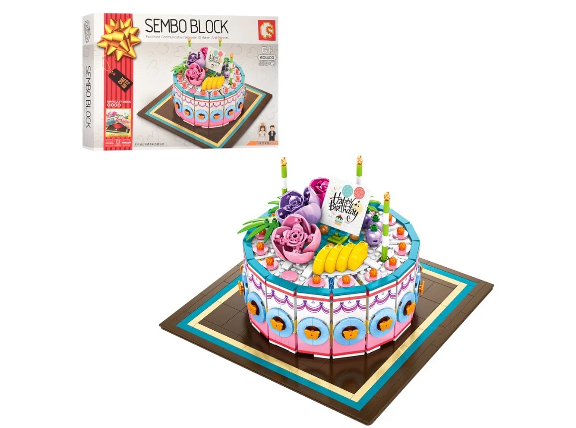 

Детский конструктор Праздничный торт A-Toys 601400