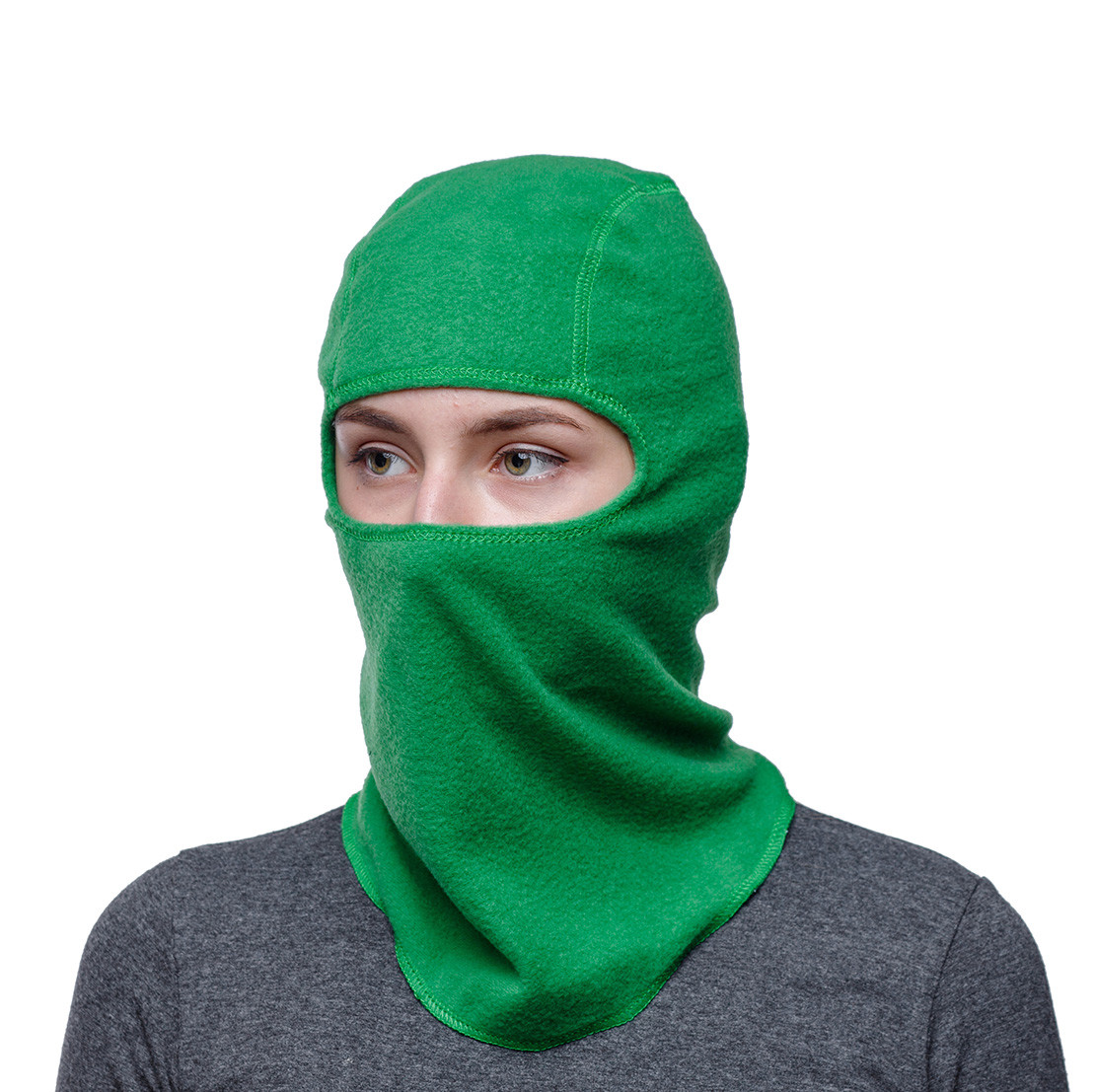 

Балаклава взрослая зимняя green Classic Flees