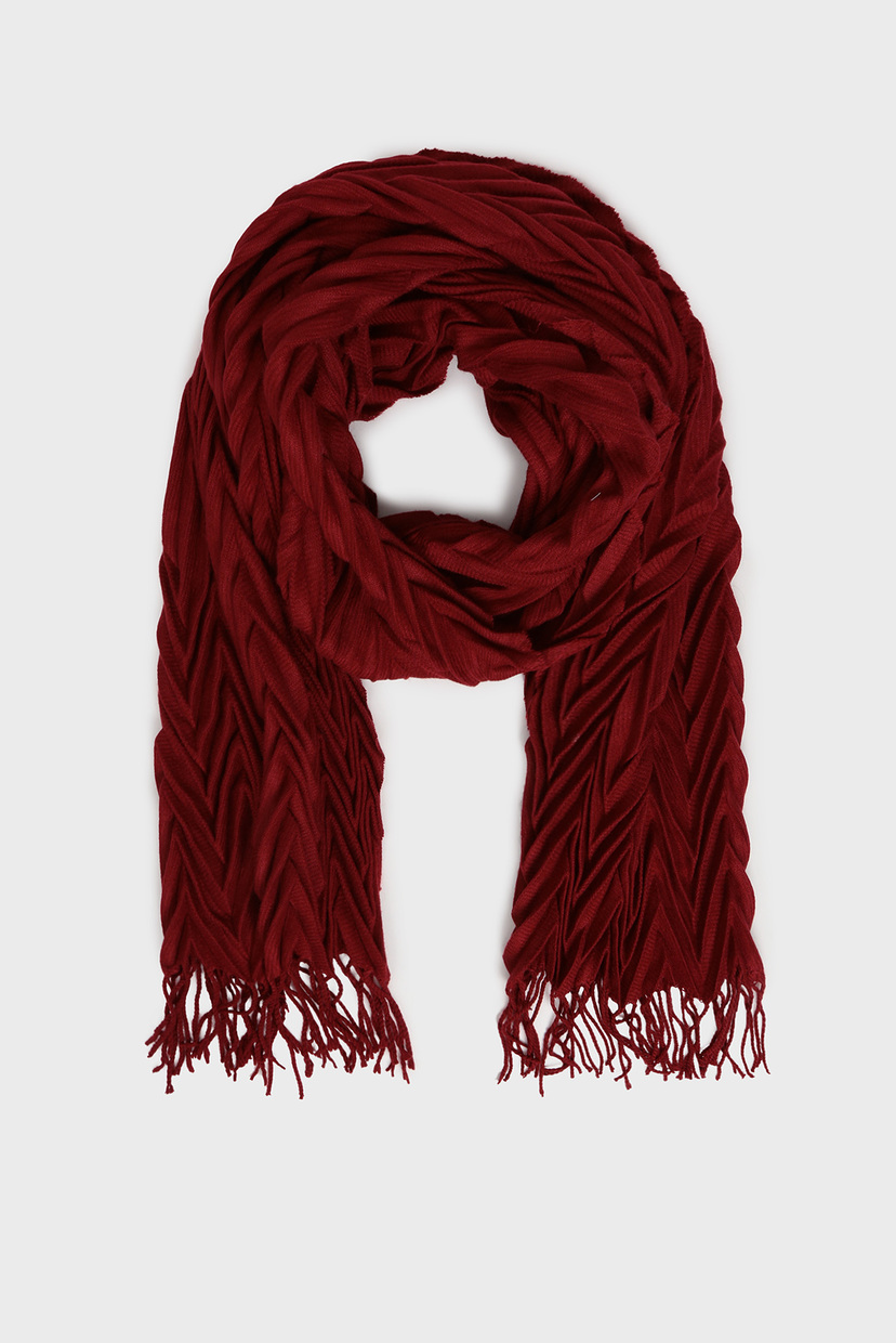 

Женский бордовый шарф CLOETTE Pepe Jeans OS PL110586