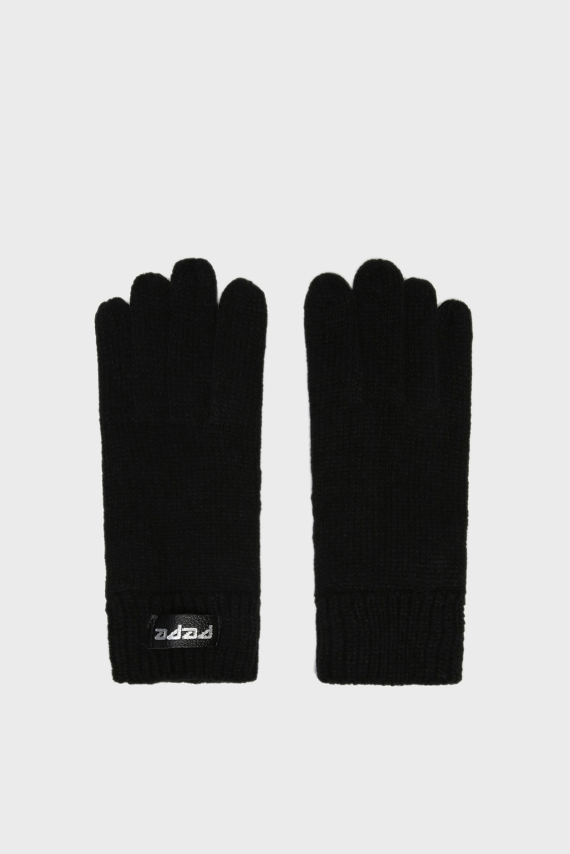 

Женские черные перчатки AMIRA Pepe Jeans OS PL080132
