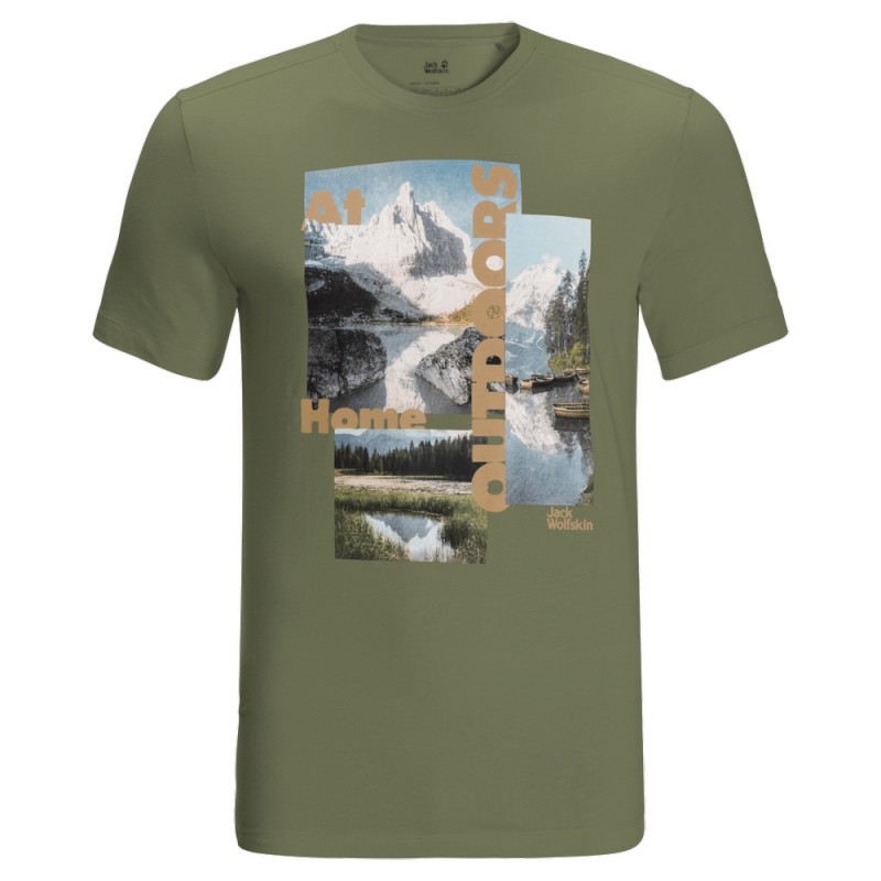 

Футболка LAKE MORNING T M Jack Wolfskin 1807771-5107  Хаки, Футболка LAKE MORNING T M Jack Wolfskin 1807771-5107 XL Хаки