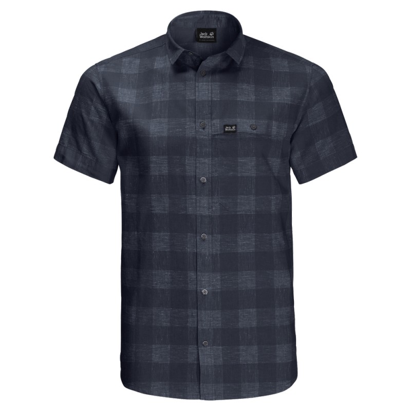

Тенниска HIGHLANDS SHIRT  Jack Wolfskin 1403411-7630  Синий, Тенниска HIGHLANDS SHIRT M Jack Wolfskin 1403411-7630 M Синий