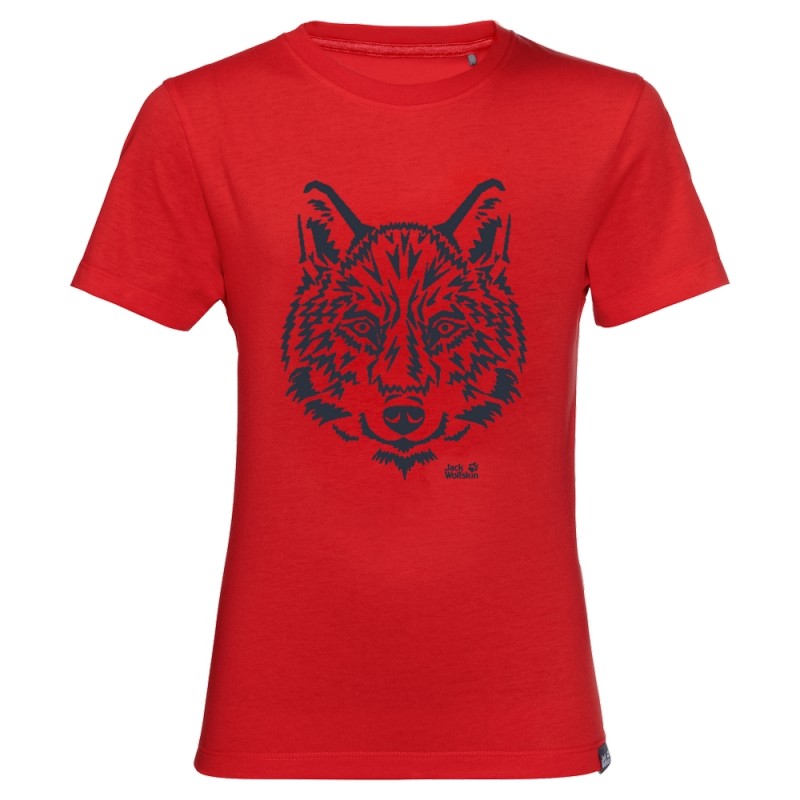 

Футболка BRAND T KIDS Jack Wolfskin 1607242-2015 128 Красный (4060477379043)