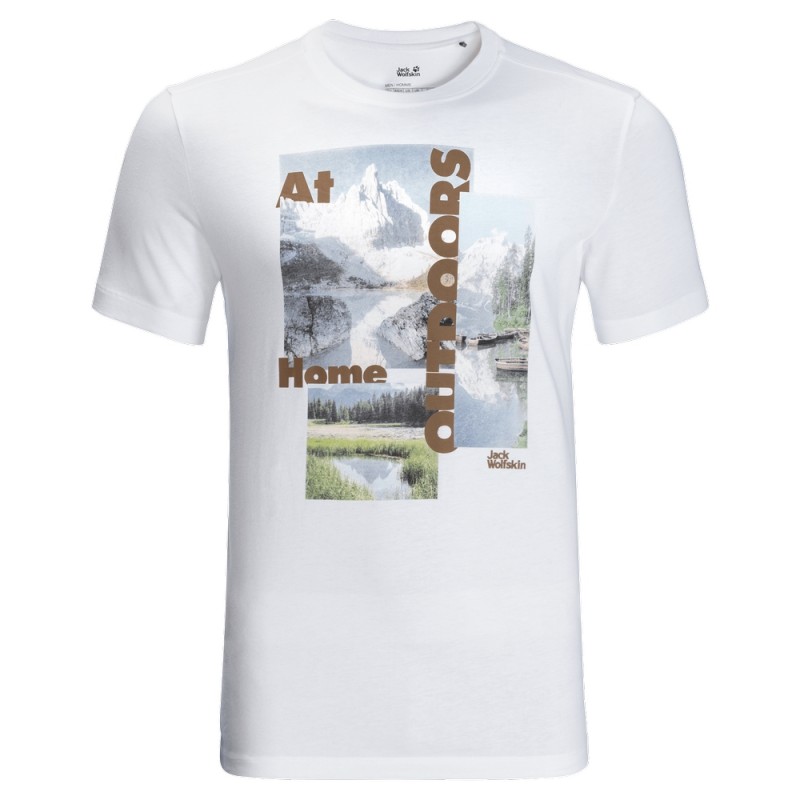 

Футболка LAKE MORNING T M Jack Wolfskin 1807771-5018  Белый, Футболка LAKE MORNING T M Jack Wolfskin 1807771-5018 L Белый