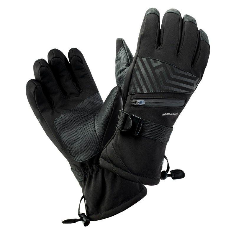 

Перчатки горнолыжные RODENO Hi-Tec RODENO-BLACK L-XL Черный