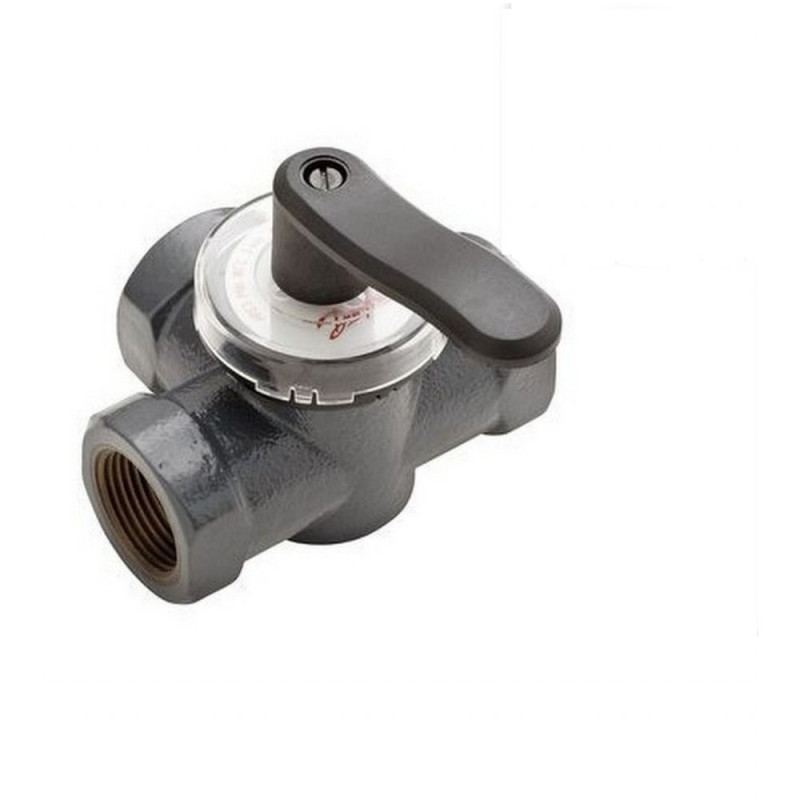 

Клапан чугунный трехходовой поворотный Danfoss HFE3 PN6 3/4" 065Z0418
