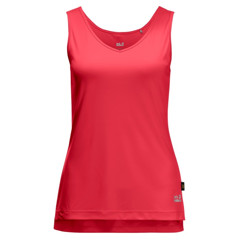 

Майка JWP TOP W Jack Wolfskin 1807281-2058  Красный, Майка JWP TOP W Jack Wolfskin 1807281-2058 S Красный