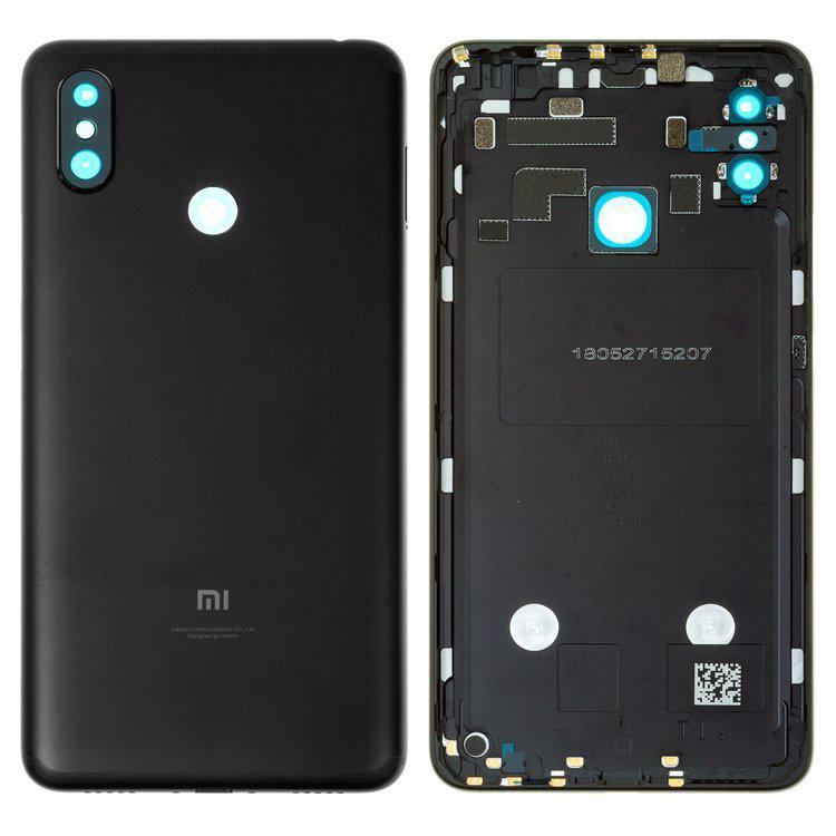 

Задня панель корпуса для Xiaomi Mi Max 3, чорна, M1804E4A