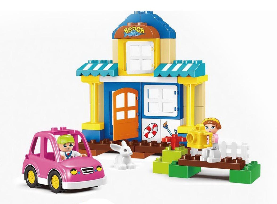 

Конструктор Kids Home Toys Пляжный домик (50 элементов) 188-74