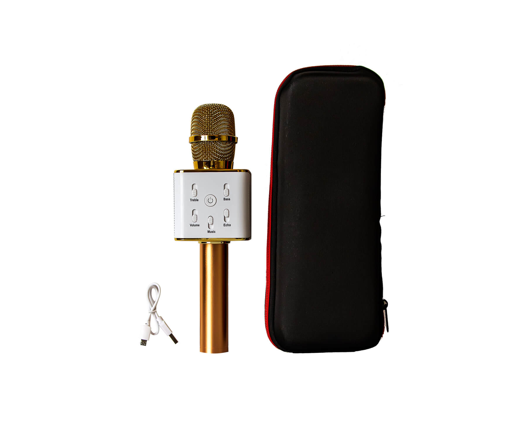 

Микрофон-караоке MicGeek Q7 Золотой